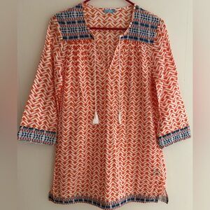 J. McLaughlin Beach Cotton Top